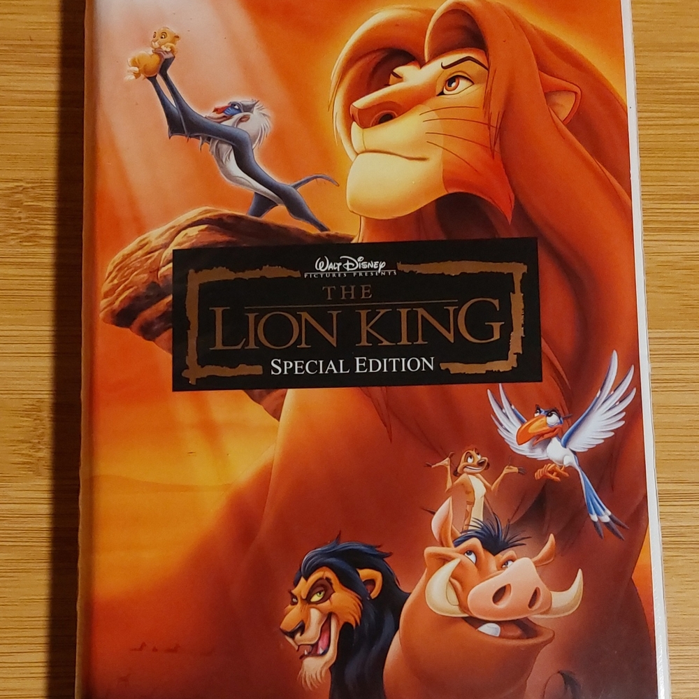Vintage Walt Disney The Lion King 2003 Platinum Edition VHS Tape #30420